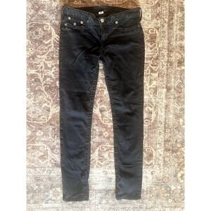 True Religion Black Skinny Jeans